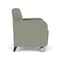 Lesro Siena Lounge Reception Guest Chair w/ Front Casters, 27 in W 29.5 in L 32.5 in H SN1101 - alternate 2